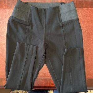 Ivanka Trump Black Cargo-Style Stretch Pants